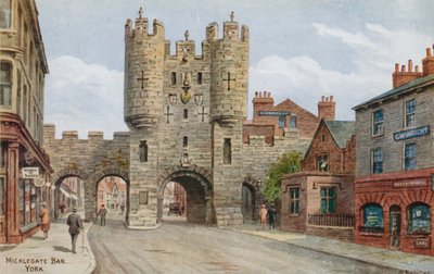 Micklegate Bar, York von Alfred Robert Quinton